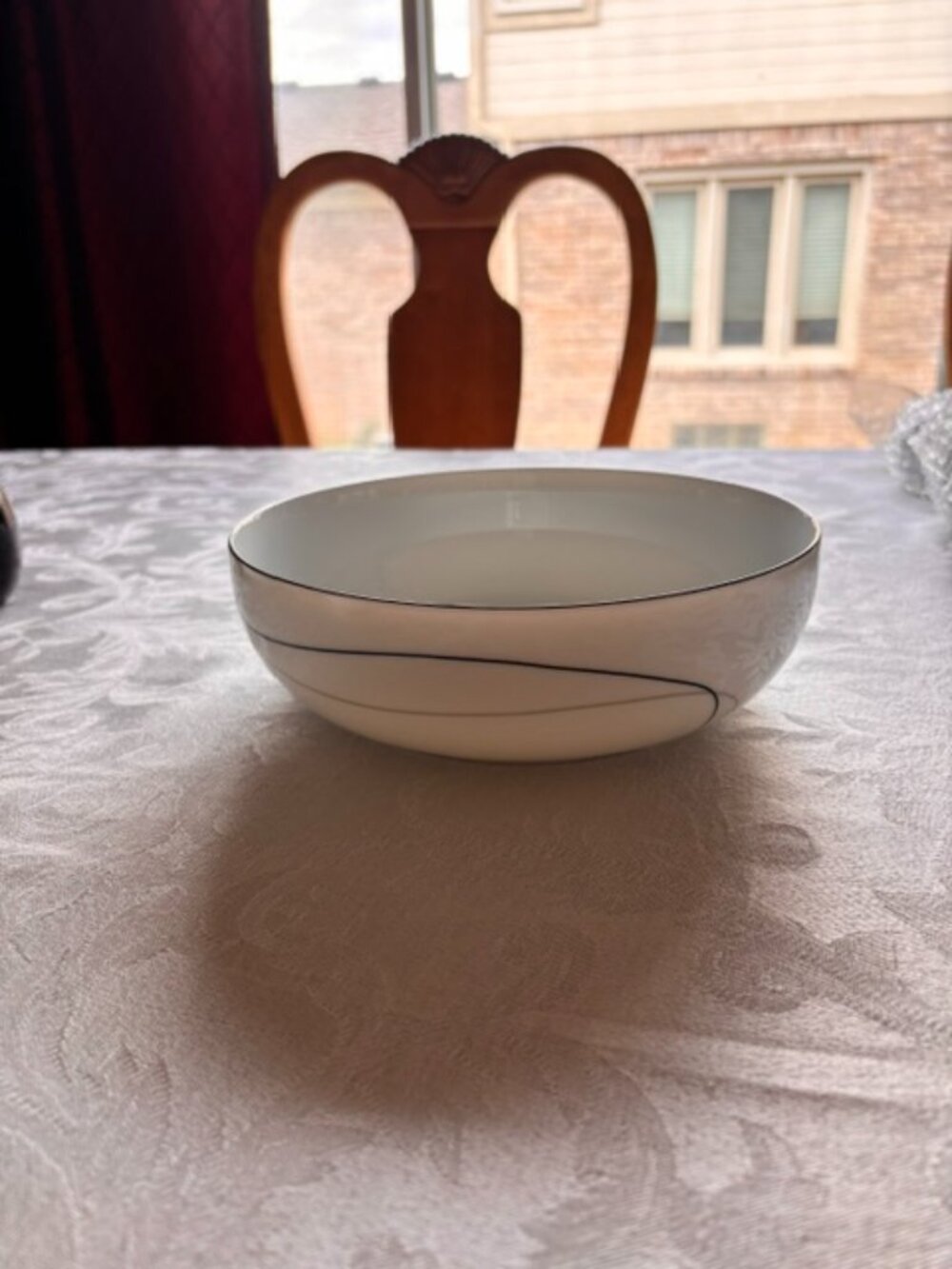 Mikasa Threads Serving Bowl